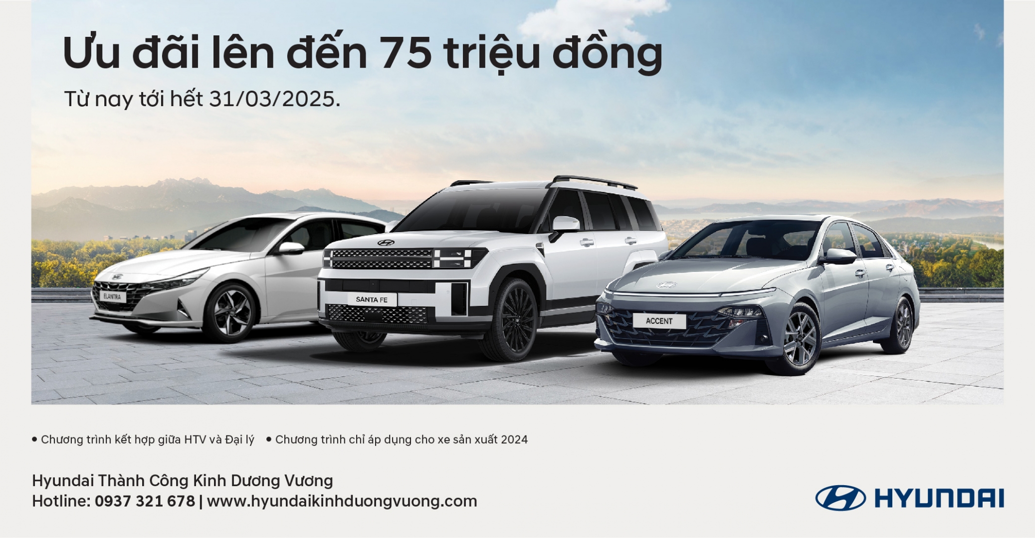 HHYUNDAI KINH DƯƠNG VƯƠNG ƯU ĐÃI CỰC SỐC LÊN ĐẾN 75 TRIỆU ĐỒNG