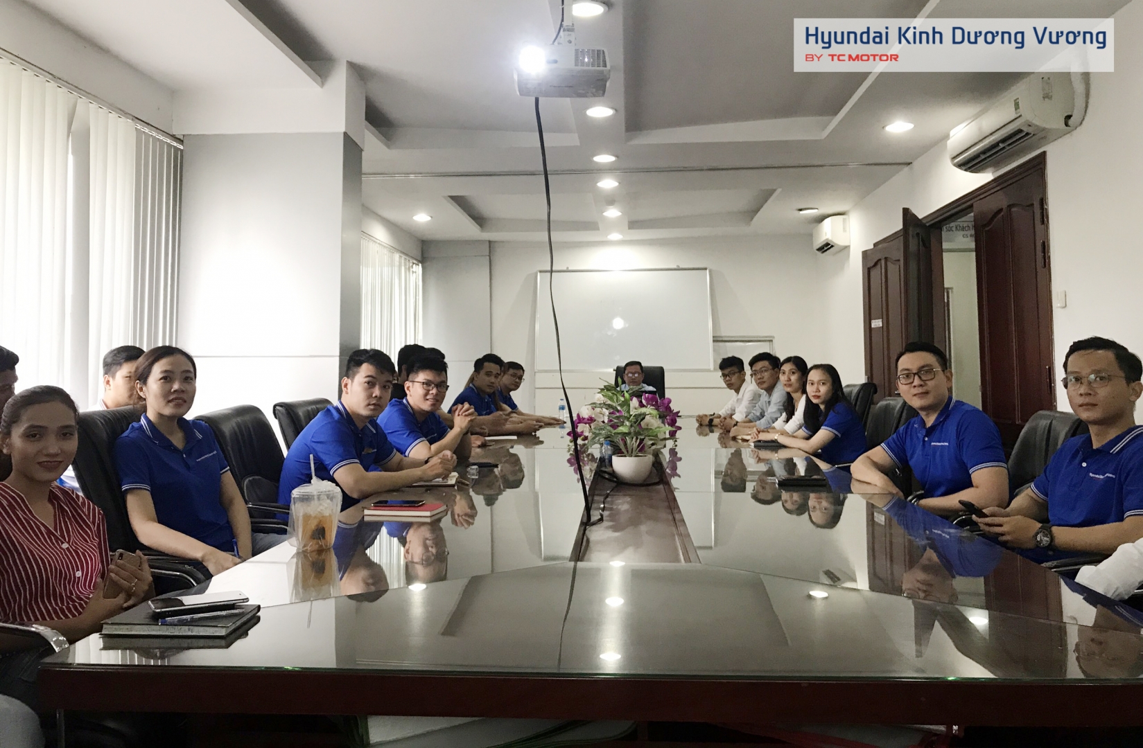 Hoạt động đào tạo của Phòng Kinh Doanh tại Hyundai Kinh Dương Vương