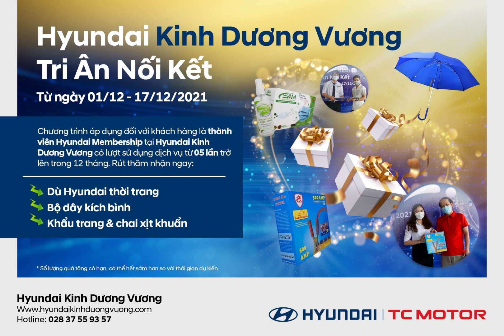 HYUNDAI KINH DƯƠNG VƯƠNG TRIỂN KHAI CHƯƠNG TRÌNH TRI ÂN NỐI KẾT