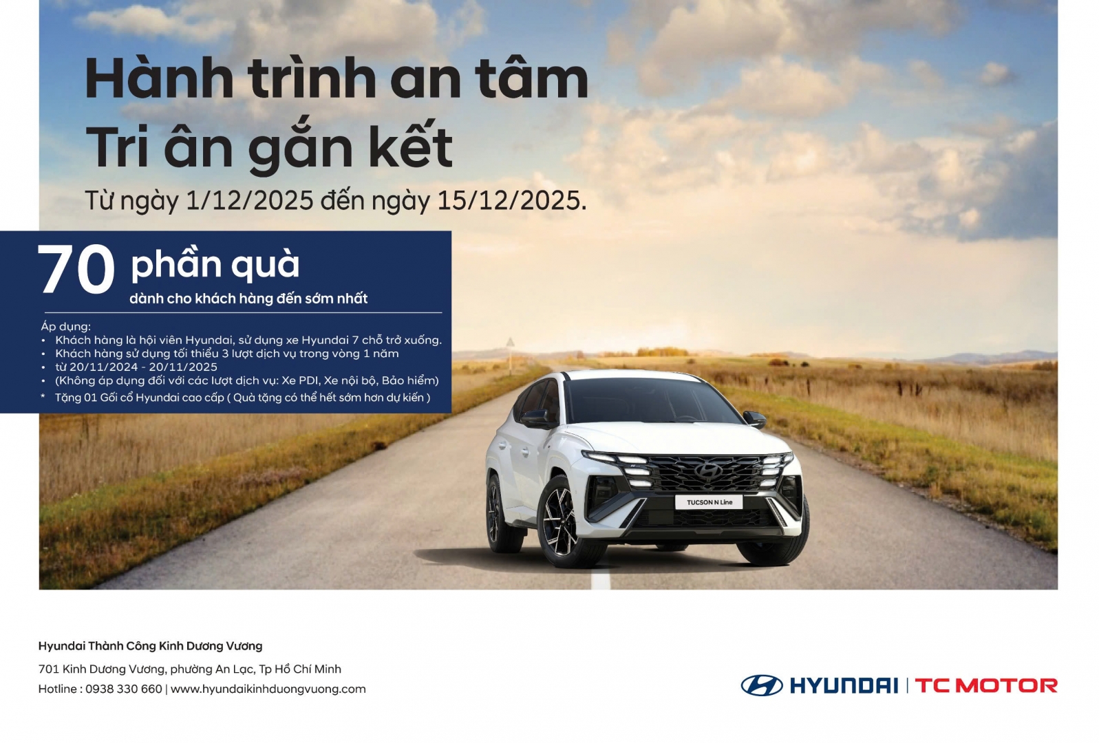 HYUNDAI THÀNH CÔNG KINH DƯƠNG VƯƠNG - HÀNH TRÌNH AN TÂM – TRI ÂN GẮN KẾT