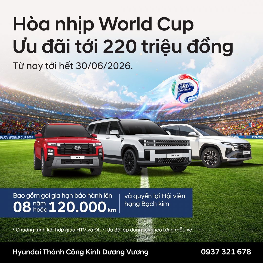 Khuyến mãi hấp dẫn – Đón chào World Cup