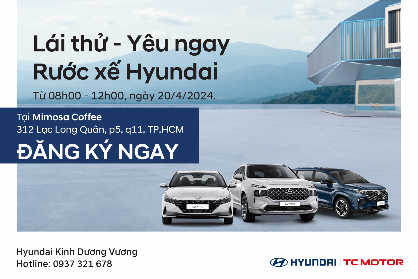 Lái thử - Yêu ngay – Rước xế Hyundai