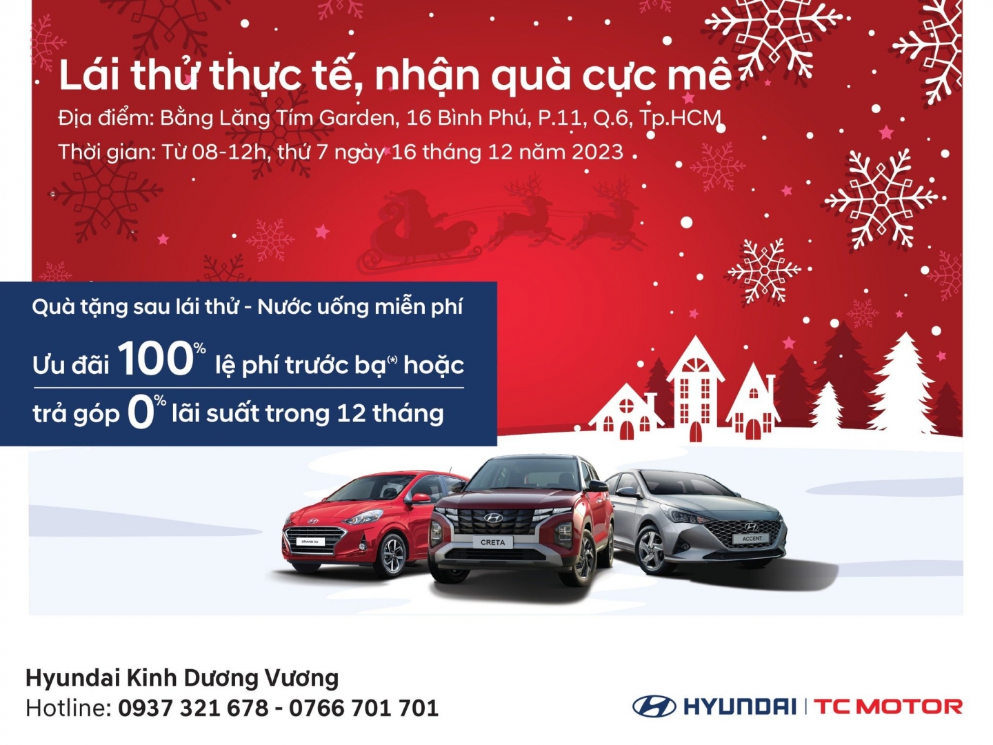 Lái xe thực tế, nhận quà cực mê 2023