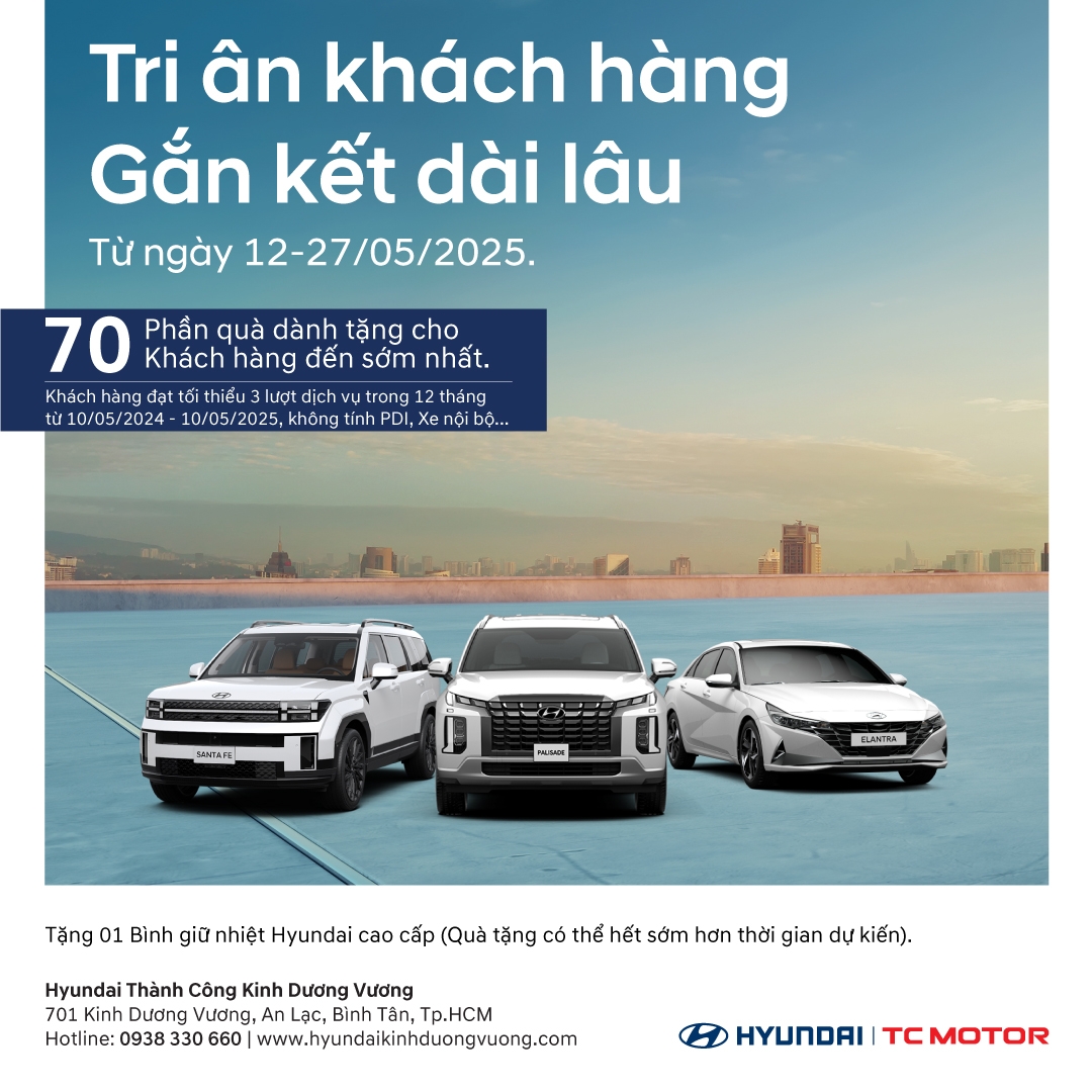 TRI ÂN KHÁCH HÀNG - GẮN KẾT DÀI LÂU 