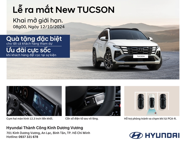 LỄ RA MẮT NEW TUCSON 2024