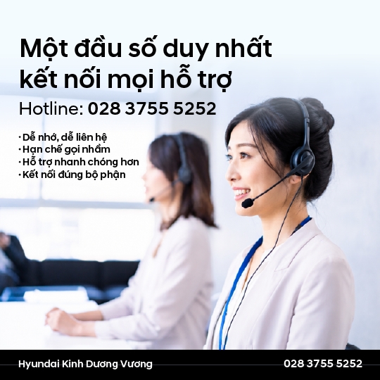 MỘT ĐẦU SỐ DUY NHẤT – KẾT NỐI MỌI HỖ TRỢ
