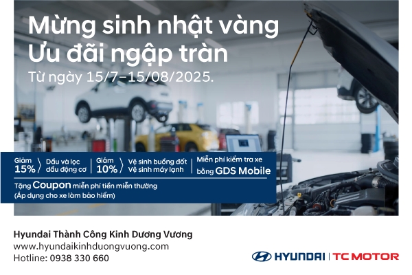 MỪNG SINH NHẬT VÀNG – ƯU ĐÃI NGẬP TRÀN