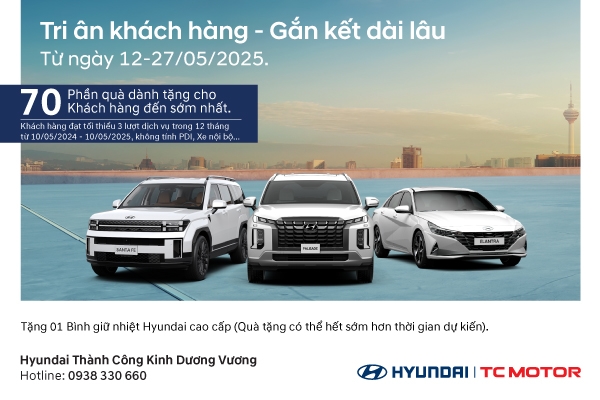 TRI ÂN KHÁCH HÀNG - GẮN KẾT DÀI LÂU 
